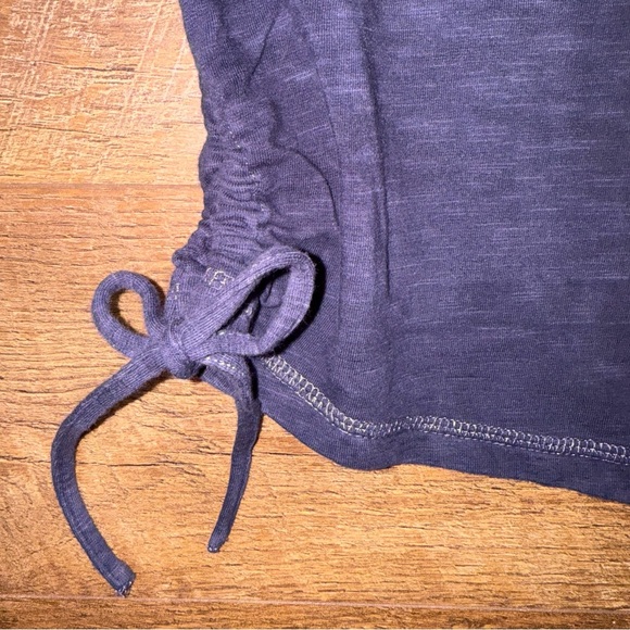 T by Talbots Women's Navy and Light Blue Tie-Dye Pullover Top - Picture 6 of 12